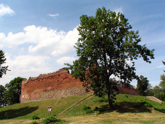 Stare Drawsko. Ruiny zamku joannitów